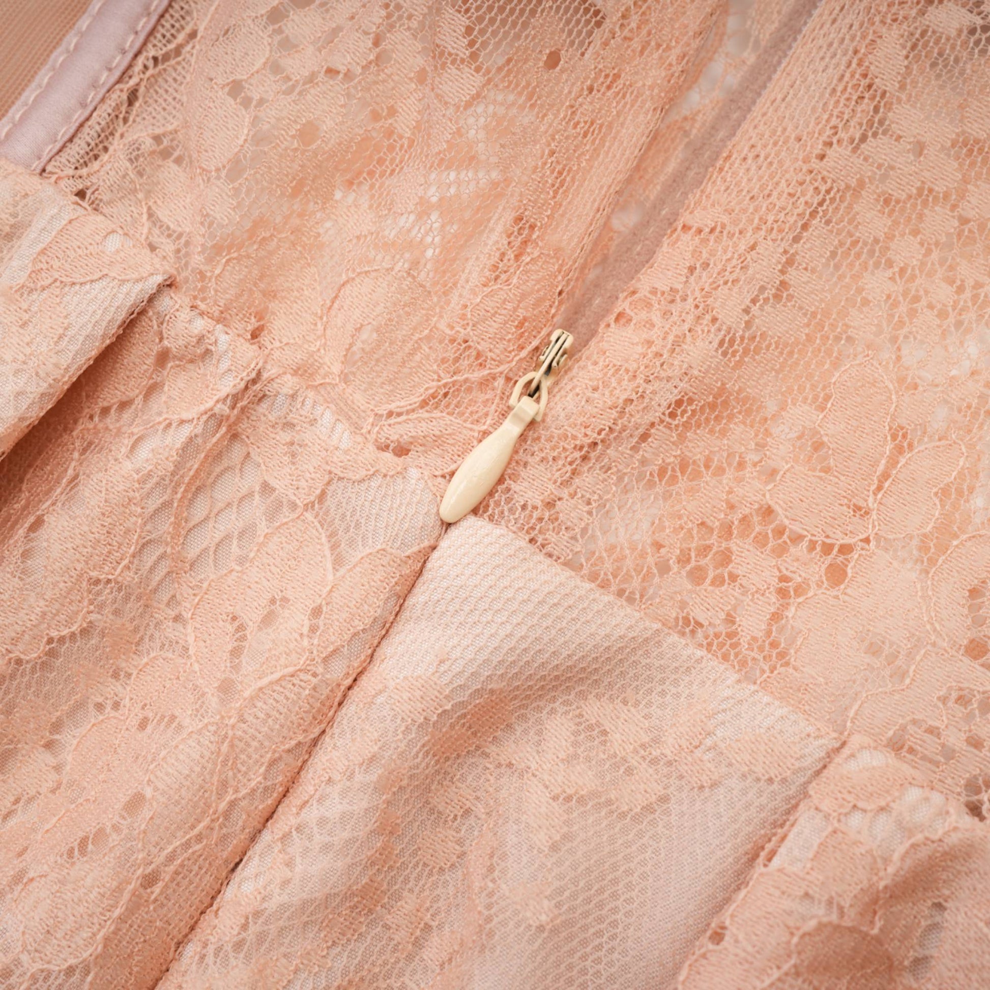 Belltoile™ Eilís Pembe Büstiyer File Maxi Elbise