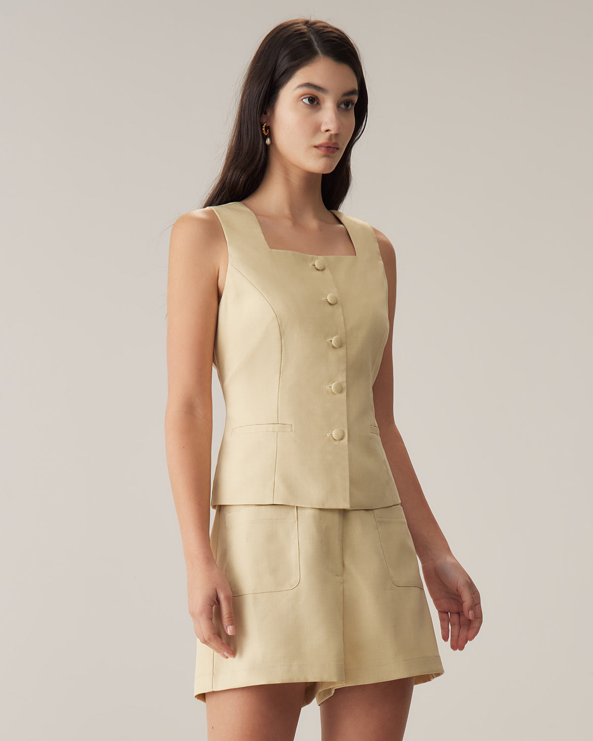 Belltoile™ Sarı Cepli Şort
