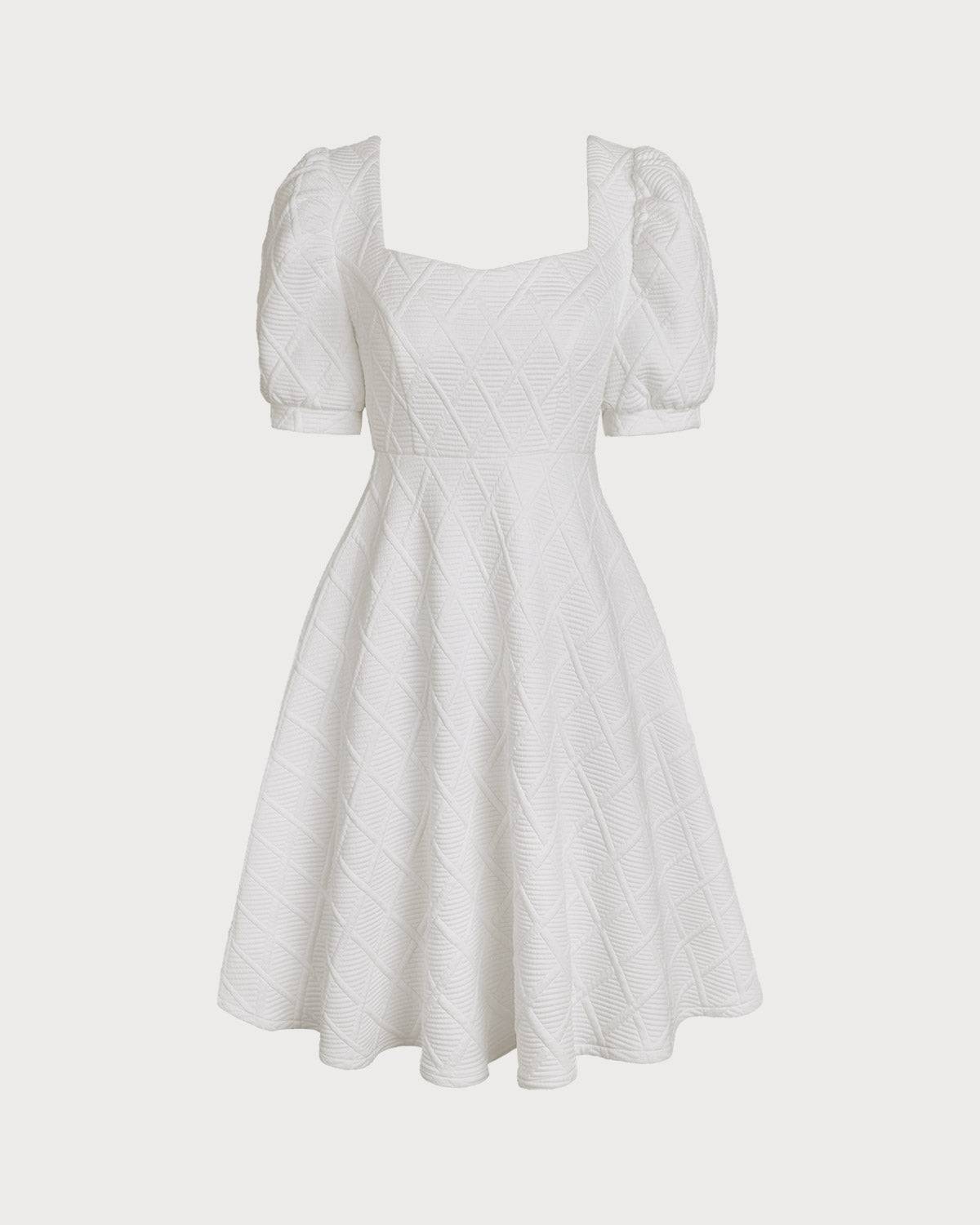 Belltoile Düz Dokulu Puf Kol Mini Elbise
