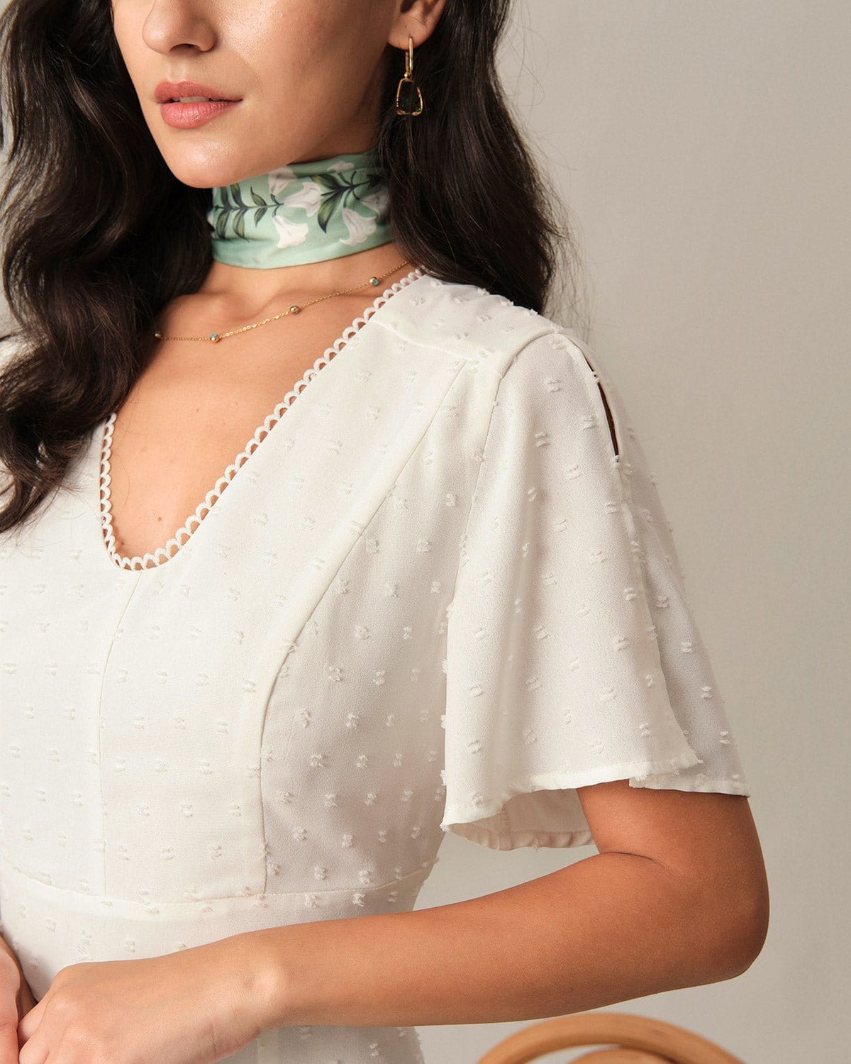 Belltoile Düz Yüksek Bel Bölünmüş Maxi Elbise