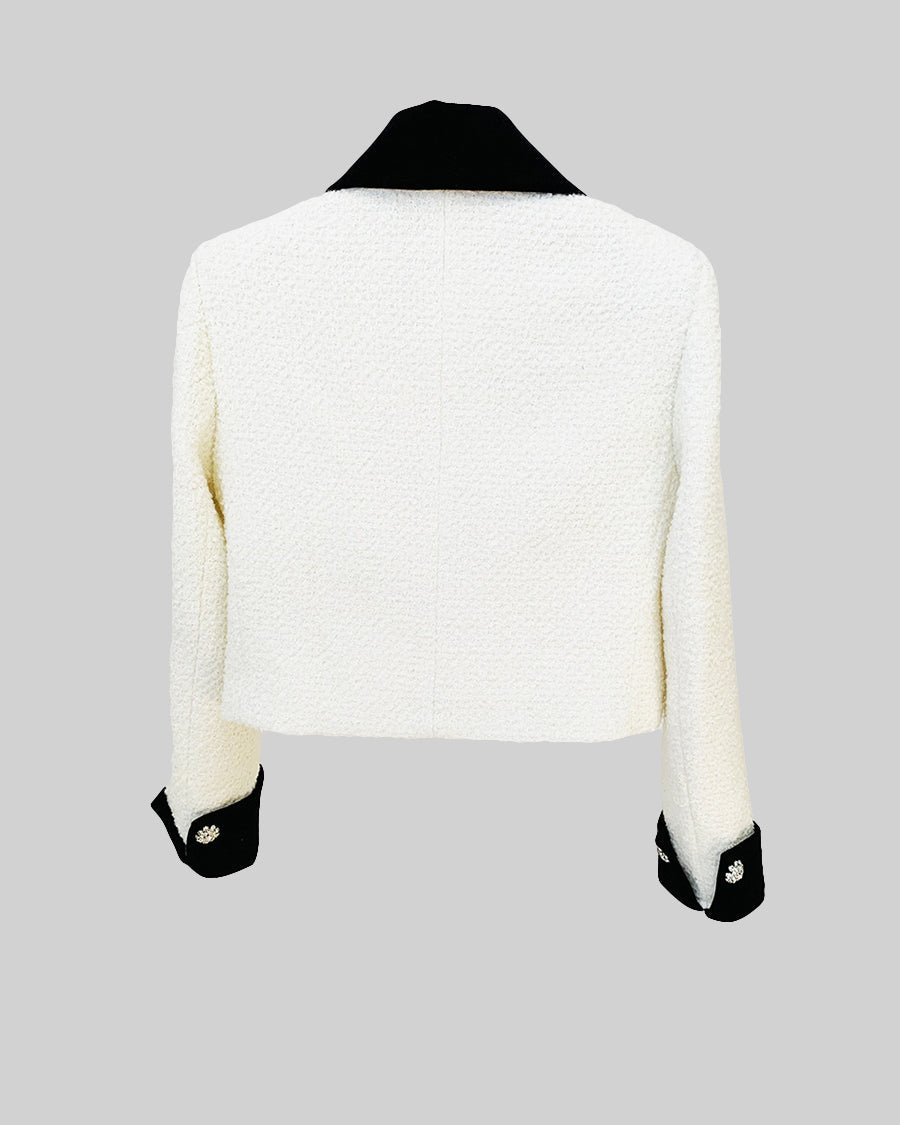 Metalik Tüvit Blazer