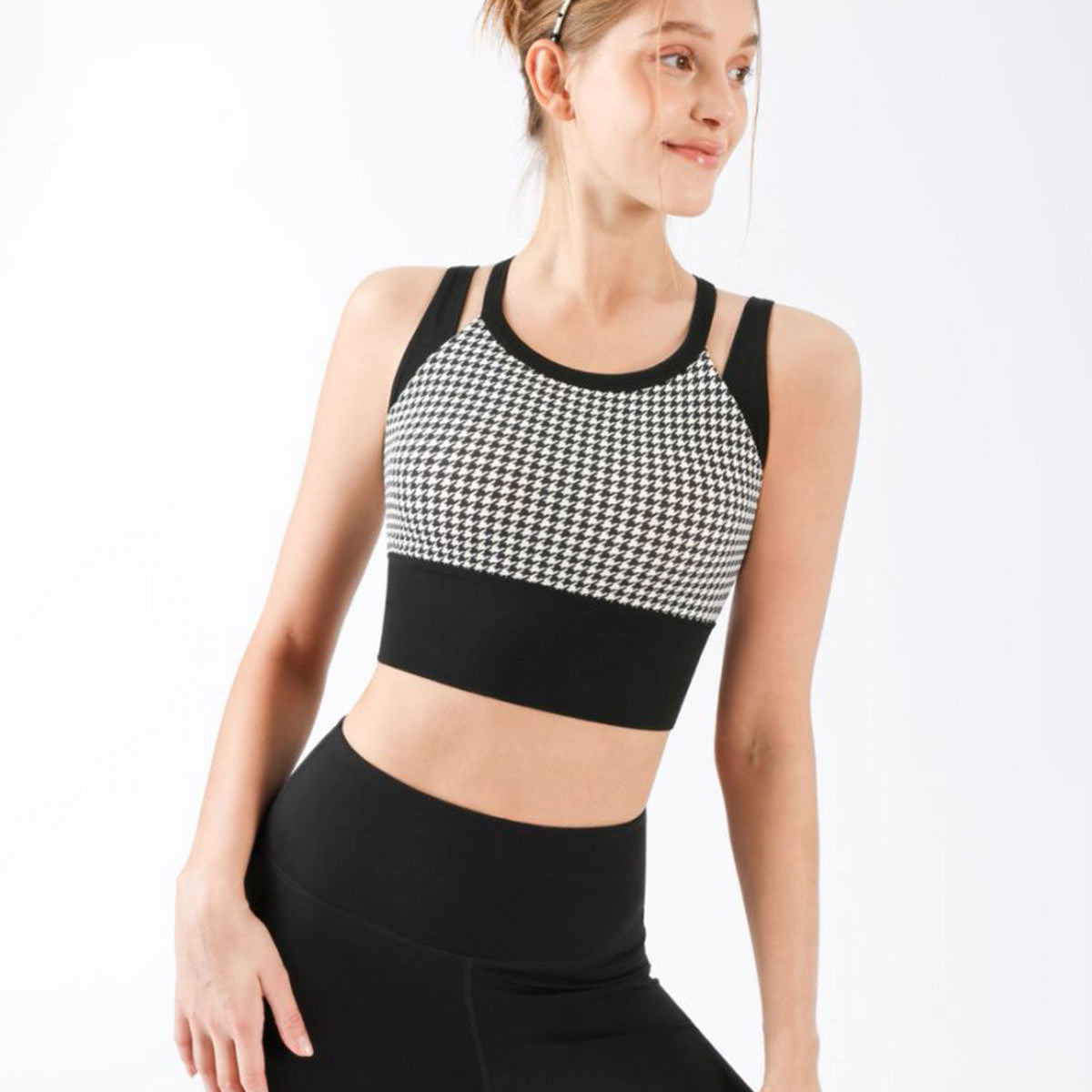 Belltoile™ Siyah X-Cross Yoga Atlet - Hafif Destekli