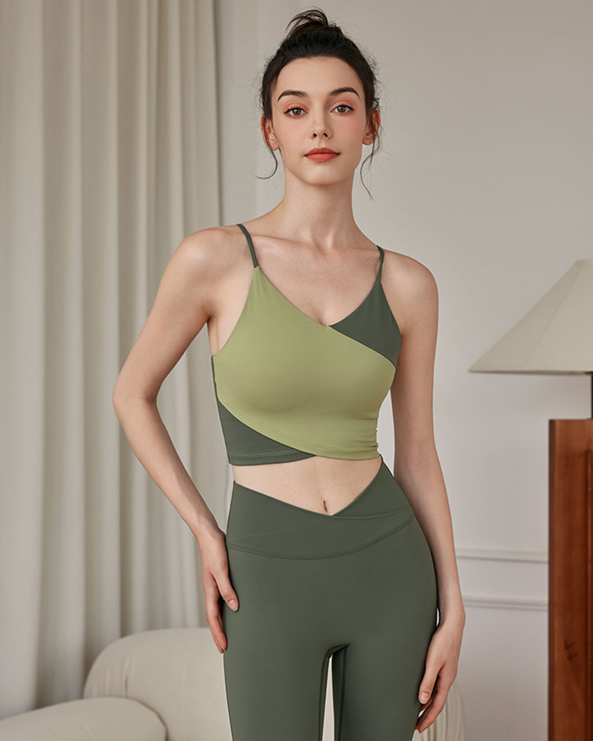 Belltoile™ Yeşil Kontrastlı Camiş - Orta Destek