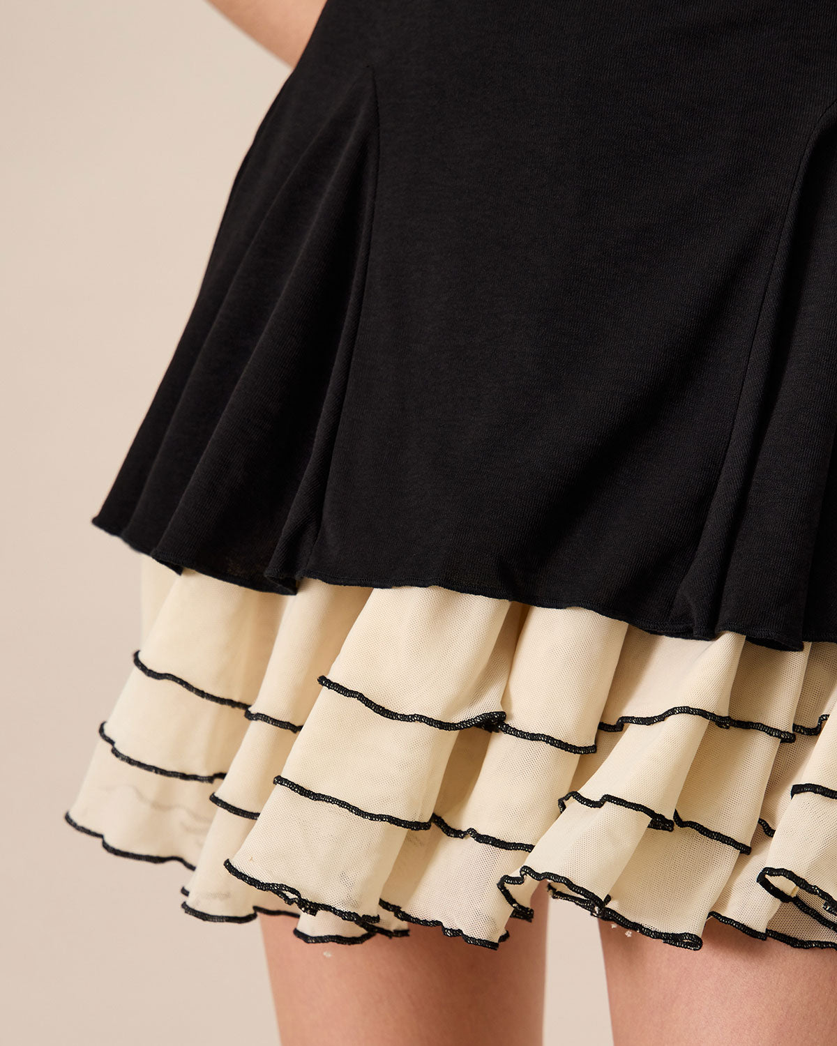 Belltoile Kadın Siyah Bodycon Örme Mini Elbise