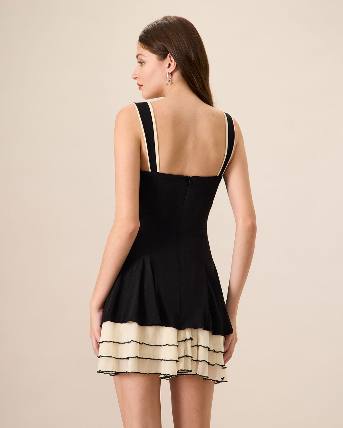 Belltoile Kadın Siyah Bodycon Örme Mini Elbise