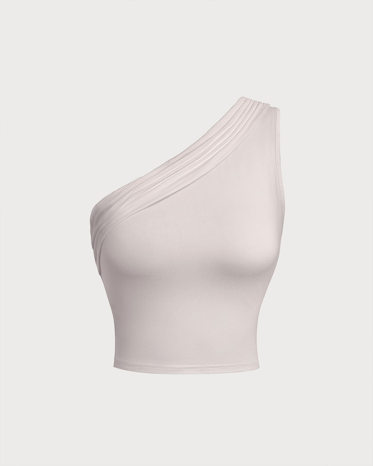 Belltoile™ Bej Dantelli Tek Omuz Kolsuz Bluz