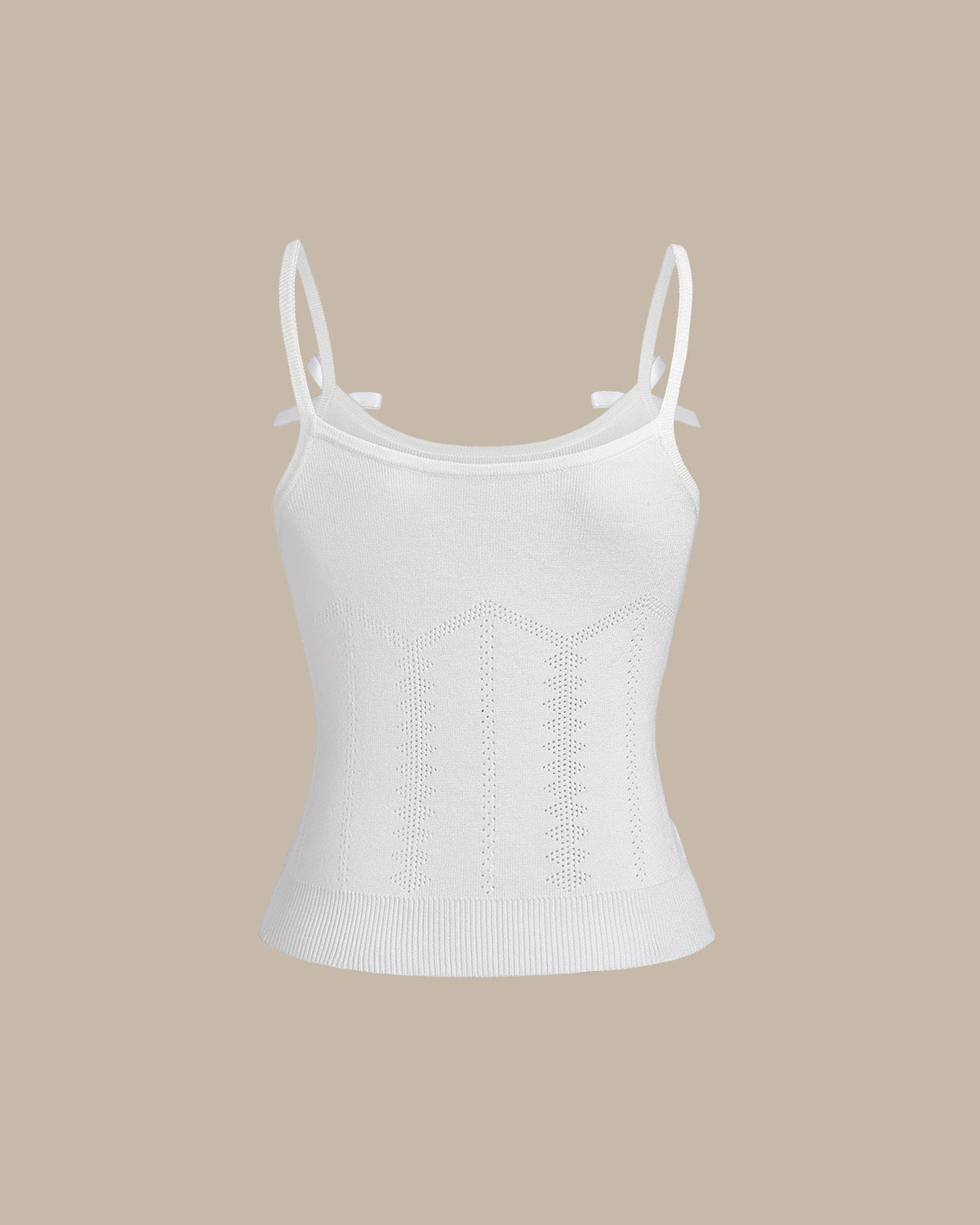 Belltoile™ Bettydress - Beyaz Fiyonklu Cami Üst