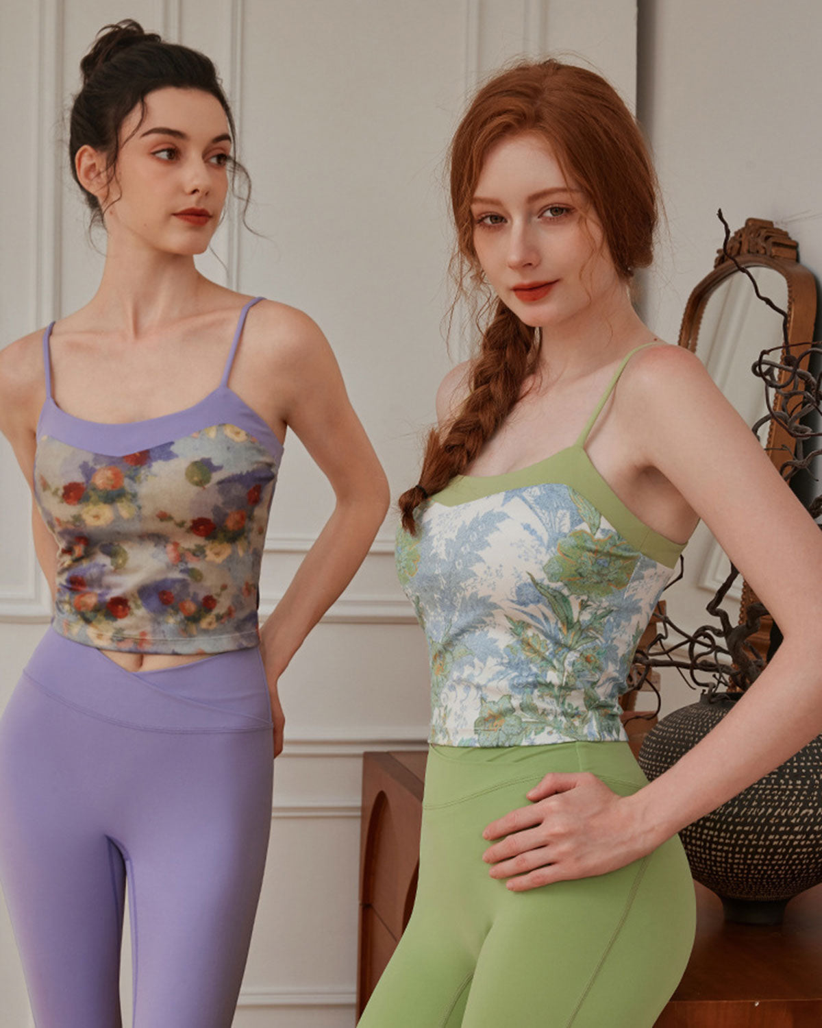 Belltoile™ Mor Çiçekli Camiş - Orta Destek