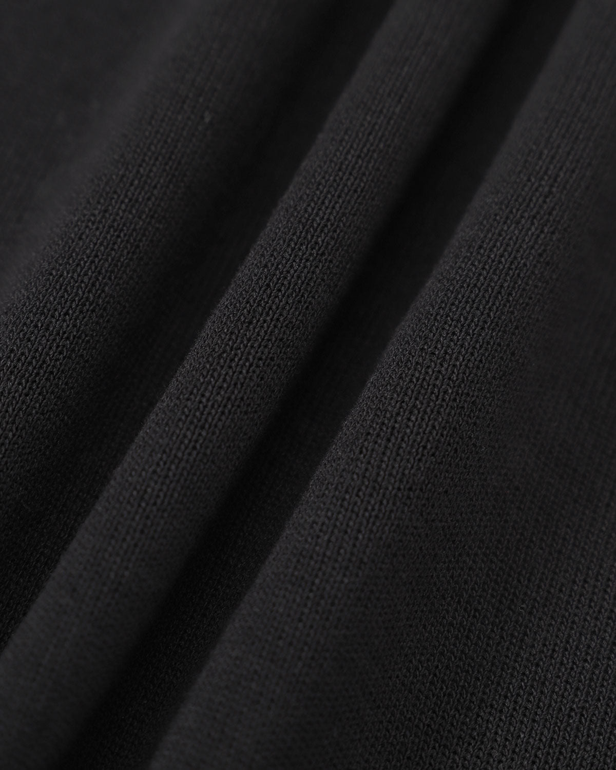 Belltoile™ Siyah Kontrast Uzun Kol Triko Mini Elbise