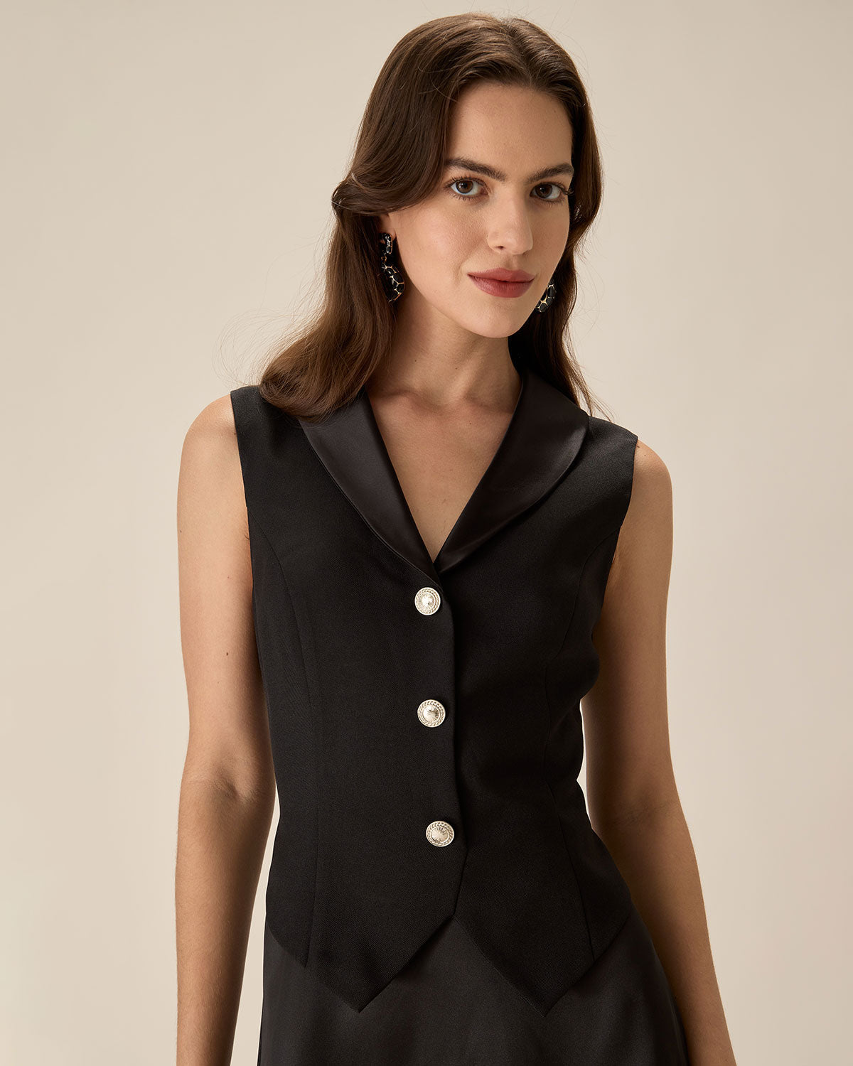 Belltoile™ Siyah V Yaka Büzgülü Mini Elbise