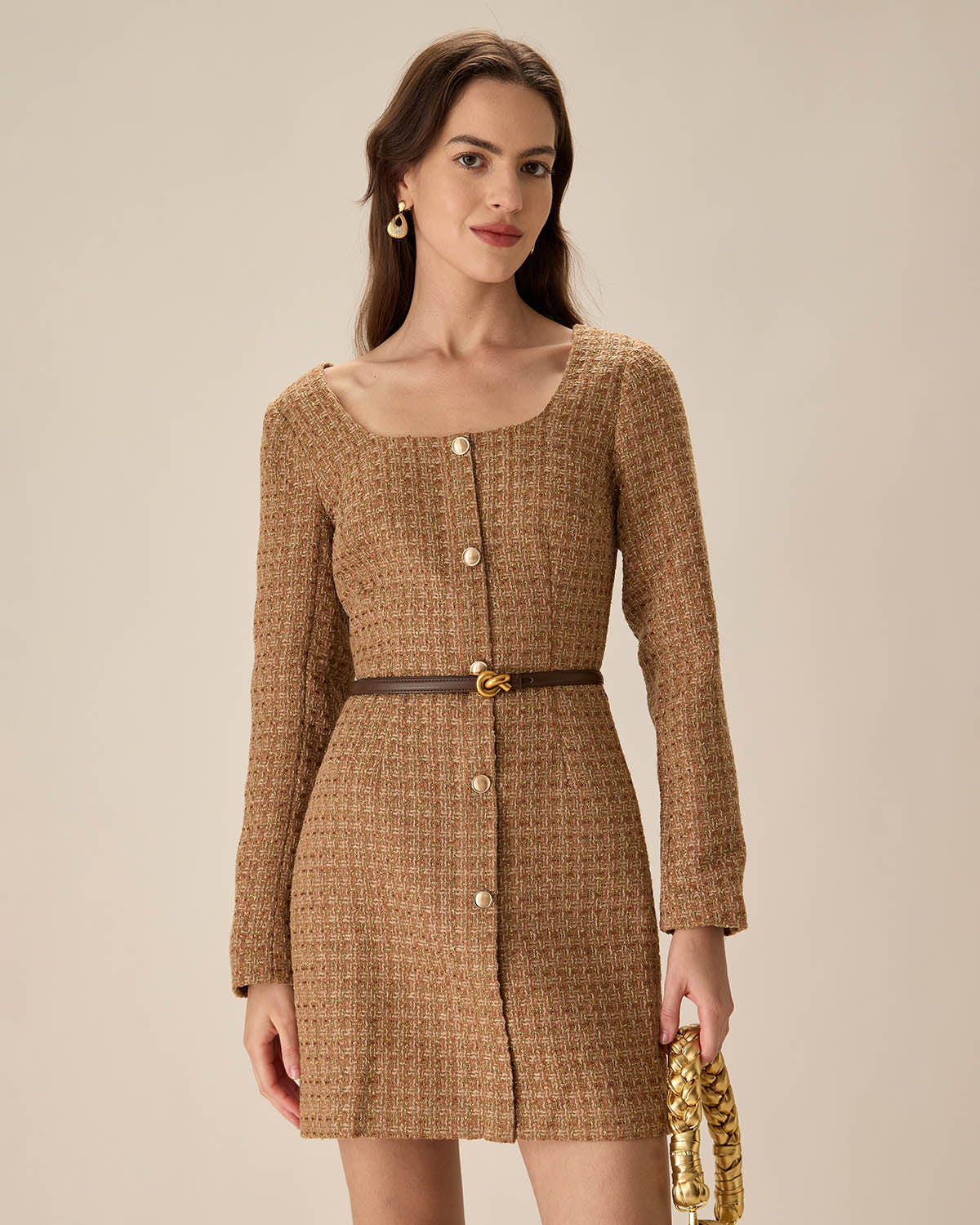 Belltoile™ Kahve Retro Deri Kemerler