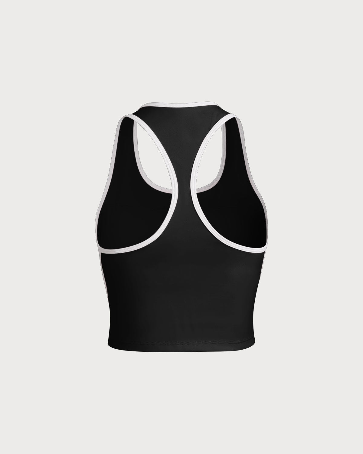 Belltoile™ Siyah Yuvarlak Yaka Yoga Atleti - Hafif Destekli