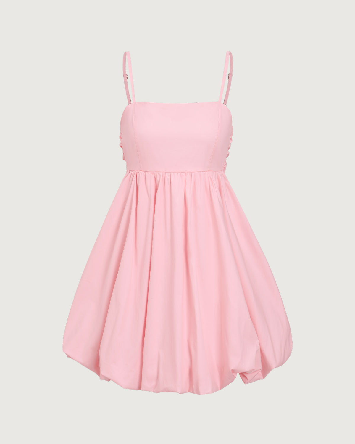 Belltoile™ Pembe Fiyonklu Dantelli Slip Mini Elbise