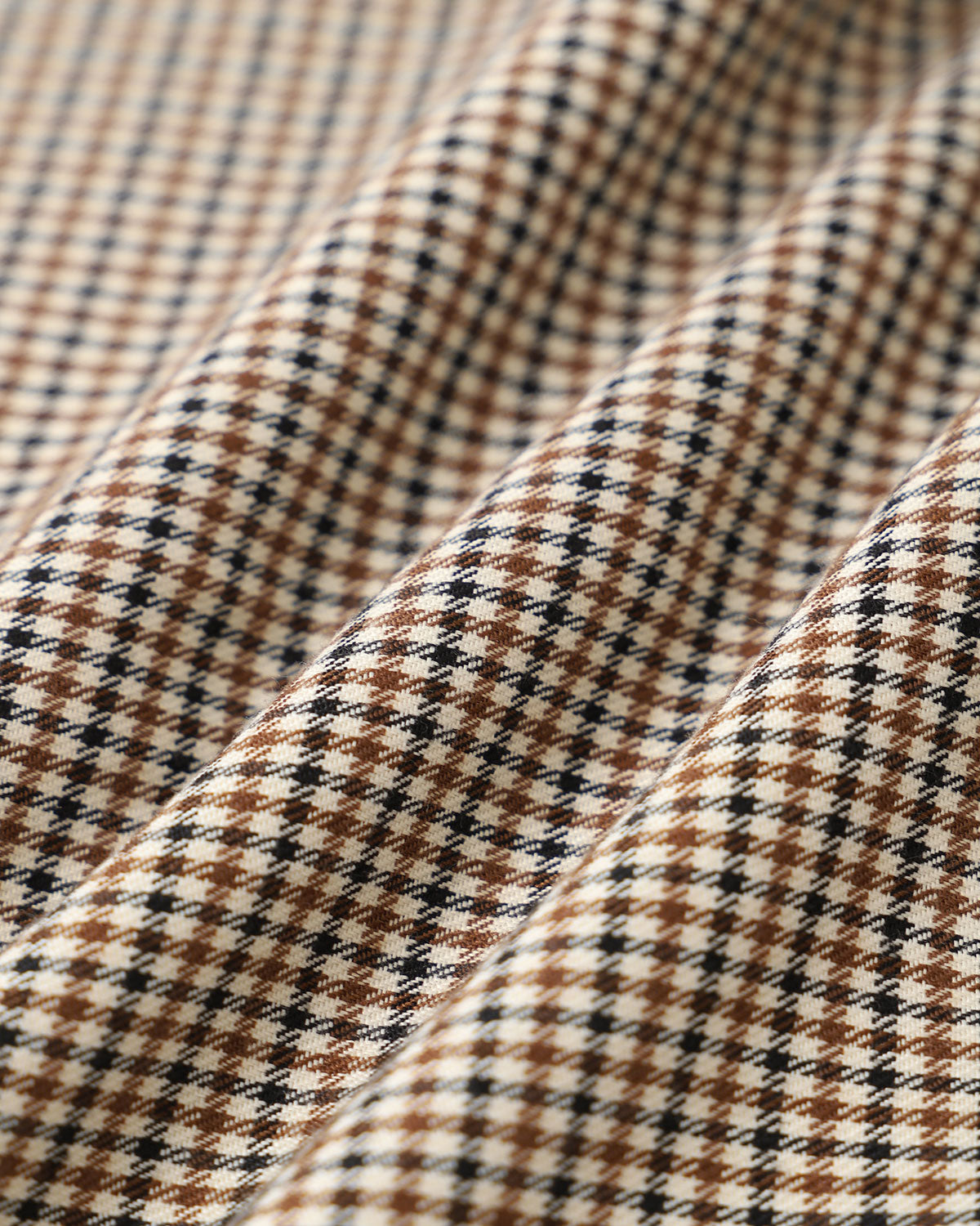 Belltoile™ Kahverengi Ekose Düz Pantolon