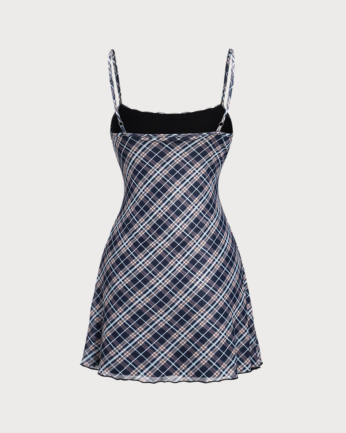Belltoile™ Siyah Çizgili Slip Mini Elbise