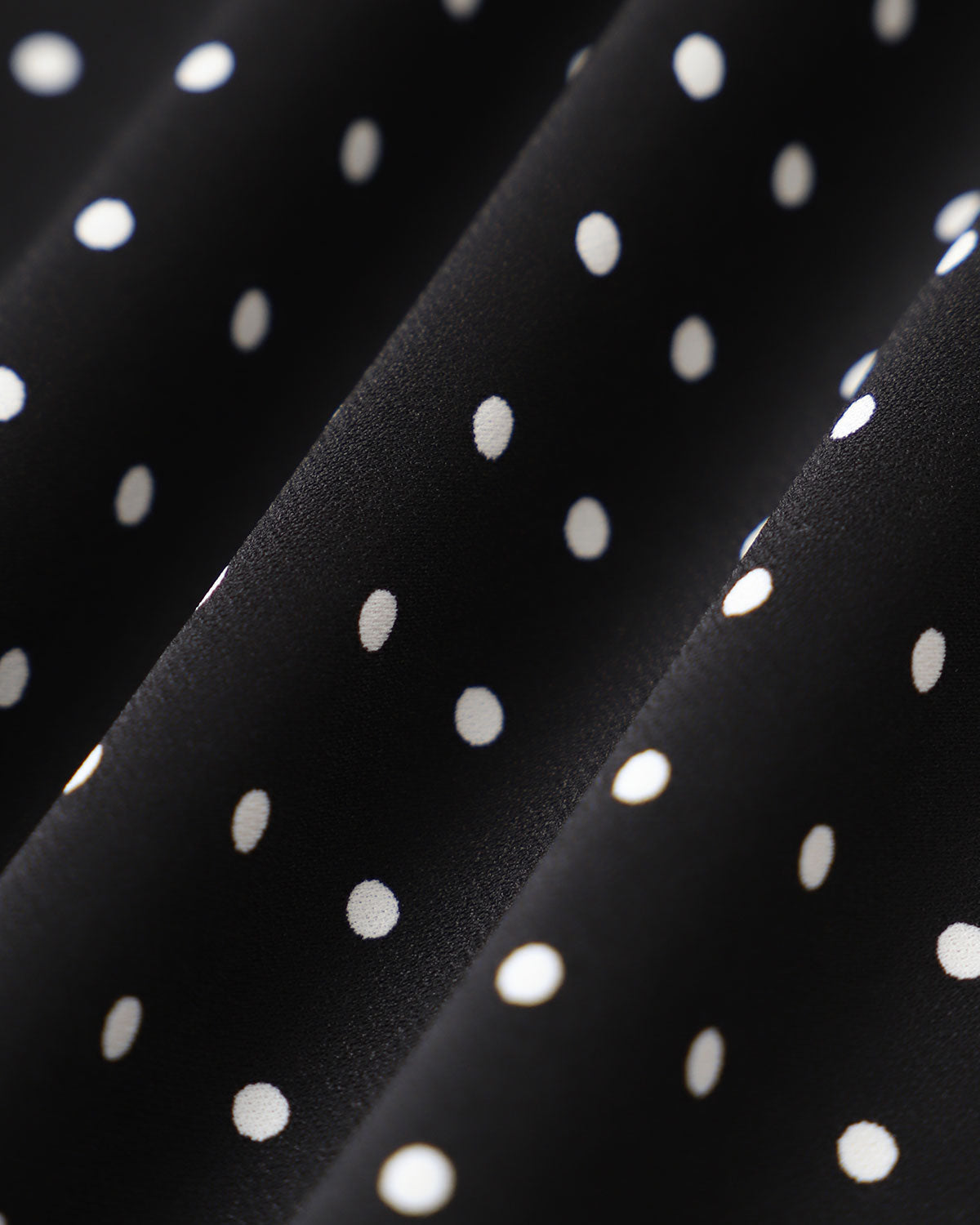 Belltoile™ Siyah Puantiyeli Slip Mini Elbise